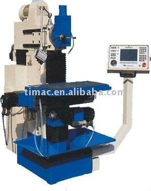 405mm X-axis Travel 3 Axis CNC Universal Tool Milling Machine With Rotary Head