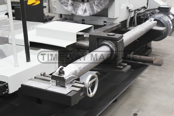 Horizontal Normal Lathe Q-280F Heavy Duty Pipe Threading Tool with Large Spindle Bore