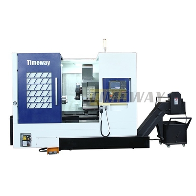 Precision Slant Bed Type CNC Lathe Machine with FANUC Controller and ISO40 Spindle Taper