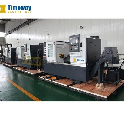 Precision Slant Bed Type CNC Lathe Machine with FANUC Controller and ISO40 Spindle Taper