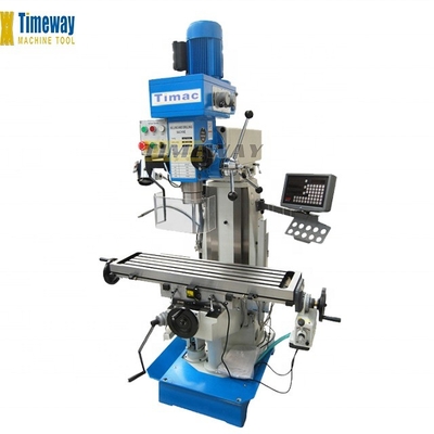 Universal Milling Drilling Machine ISO40 Spindle Taper and 600/260/300mm Table Travel