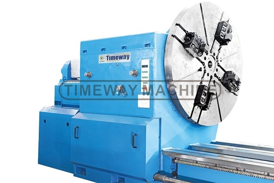 Heavy Duty CNC Turning Automatic Flat Bed Metal Horizontal Lathe with Twin Spindles