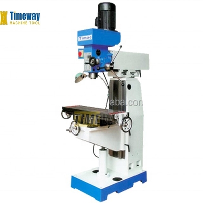 Universal Milling Drilling Machine ISO40 Spindle Taper and 600/260/300mm Table Travel