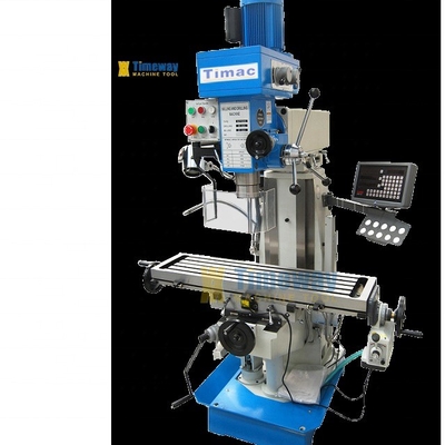 Universal Milling Drilling Machine ISO40 Spindle Taper and 600/260/300mm Table Travel