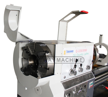 11kW Spindle Motor Power Q-200 Pipe Thread Lathe Machine for Various Applications