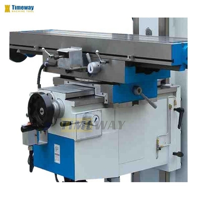 300mm Table Travel 3kW Spindle Motor Power Horizontal Knee-type Universal Milling Machine