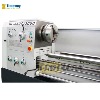 Precision Metal Machining Parallel Flat-Bed Lathe with 4.5m/min Z-axis Rapid Feed Speed