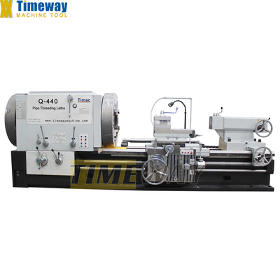 Q-440 Horizontal Oil Country Lathe for Metal Workpiece Processing Pipe Threading Torno