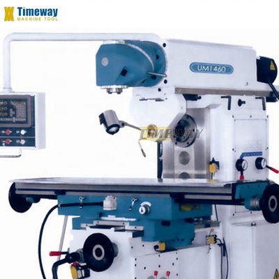 Universal Knee Type Milling Machine 2220x1660x2020 Model and Turret Swivel Head Combo