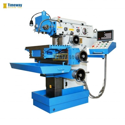Versatile Vertical and Horizontal Tool Turret Milling Machine with High Spindle Speed