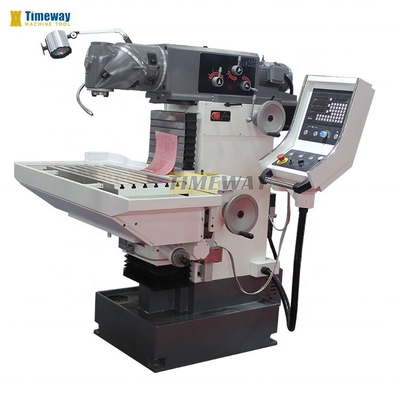 Versatile Vertical and Horizontal Tool Turret Milling Machine with High Spindle Speed