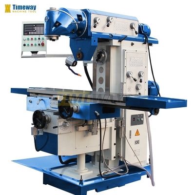 Universal Swivel Head Knee-type Milling Machine with 1100x 320x450 mm Table Travel