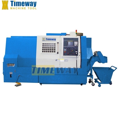 Machinery Repair Shops Slant Lathe Machine with 62mm Spindle Bore and Hydraulic Tailstock