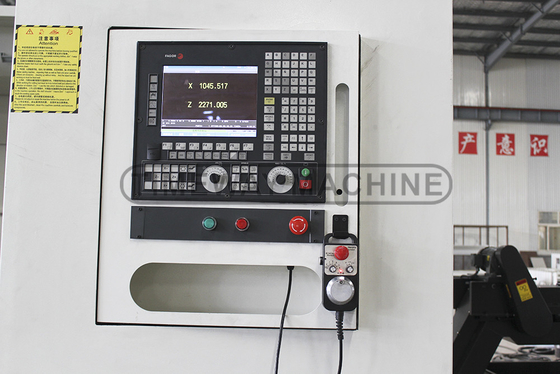 QK-550 High Rigidity CNC Pipe Thread Lathe High Accuracy Min. Time of Tool Change 6s