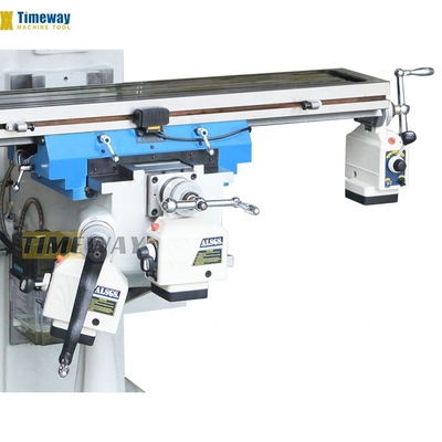 High Precision Turret Milling Machine with ISO50 Spindle Taper and 1060KG Weight