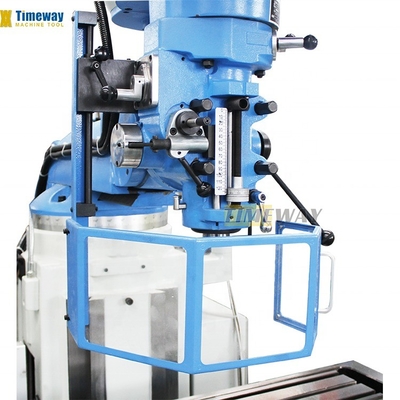 High Precision Turret Milling Machine with ISO50 Spindle Taper and 1060KG Weight