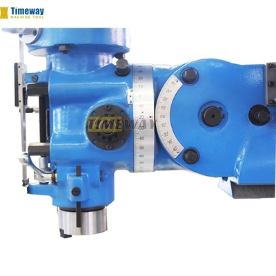 High Precision Turret Milling Machine with ISO50 Spindle Taper and 1060KG Weight