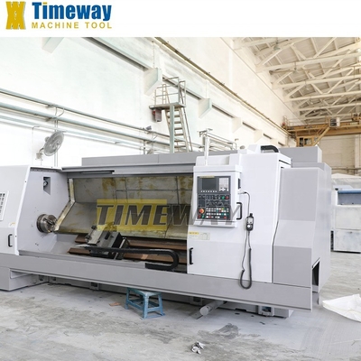 Medium Duty CNC Turning Center 590/965/1465/1965mm Z-axis Travel for Metal Machining