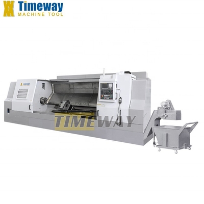 Medium Duty CNC Turning Center 590/965/1465/1965mm Z-axis Travel for Metal Machining