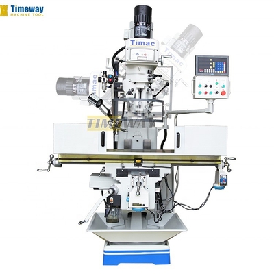 0-400mm Spindle to Table Distance Turret Milling Machine for High Precision Work