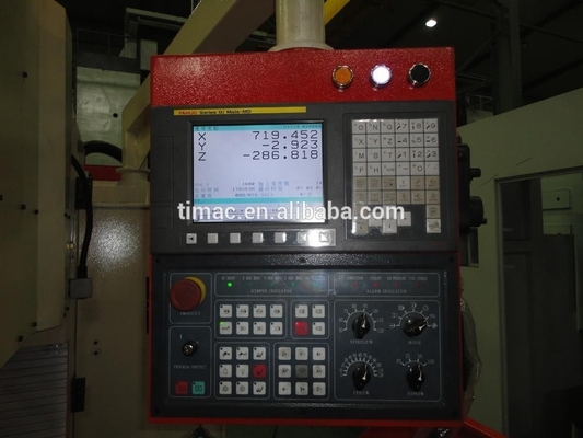 800mm X-axis FANUC Bed Type CNC Milling Machine with Spindle Speed Range of 40-6000 r.p.m