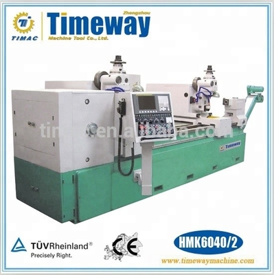 ±0.015mm Positioning Accuracy Twin Spindle CNC Horizontal Spline Shaft Milling Machine