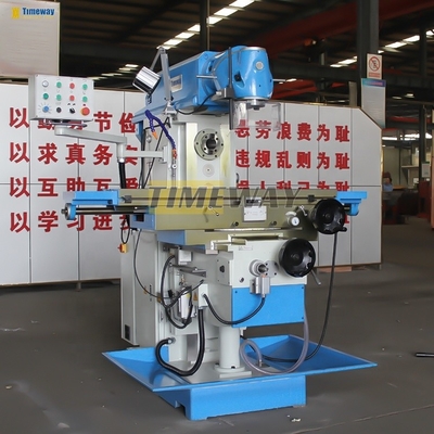 Customizable Swivel Head Manual Knee-Type Milling Machine with High Productivity