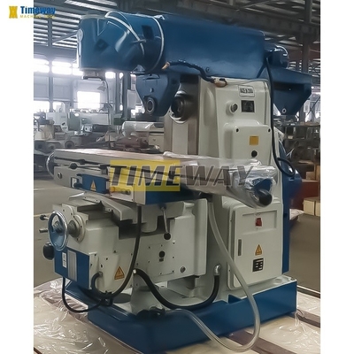Manufacturing Plant Universal Knee-Type Milling Machine With Swivel Head Weight KG 2900
