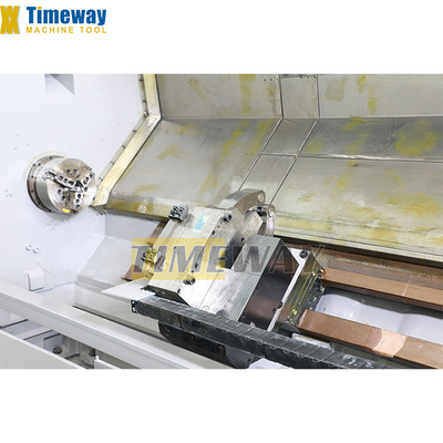 Automatic High Precision Metal Slant Bed CNC Lathe Machine with 2 Axes and 2 Spindles