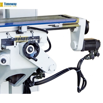 Versatile High Precision Turret Milling Machine with 3 T-slots 16mm and 1400KG Weight