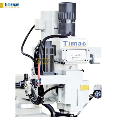 Versatile High Precision Turret Milling Machine with 3 T-slots 16mm and 1400KG Weight