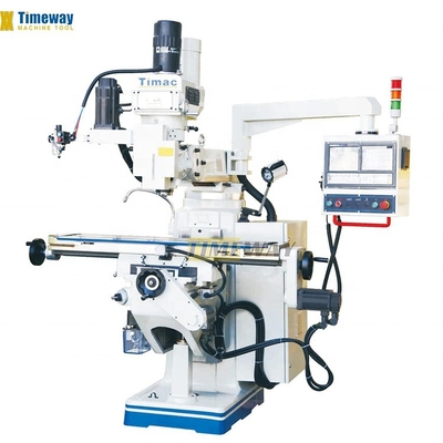 High Accuracy CNC Turret Milling Machine with 5000 mm/min X/Y/Z-axis Rapid Feed Speed