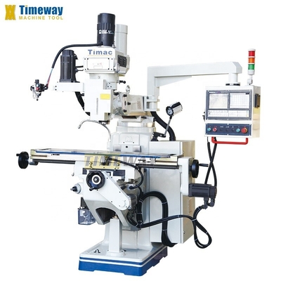 Universal Milling Machine for Industry CNC Metal Vertical Milling Turret Light Duty
