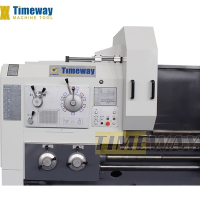Sell 130mm Spindle Bore Heavy Duty Horizontal Lathe Machine with 755mm Bed Width