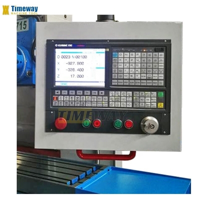 High Precision 3-Axis Vertical Bed Type Milling Machine with 11kW Spindle Motor Power