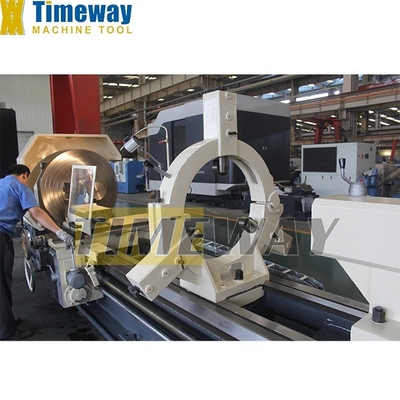 Sell 130mm Spindle Bore Heavy Duty Horizontal Lathe Machine with 755mm Bed Width