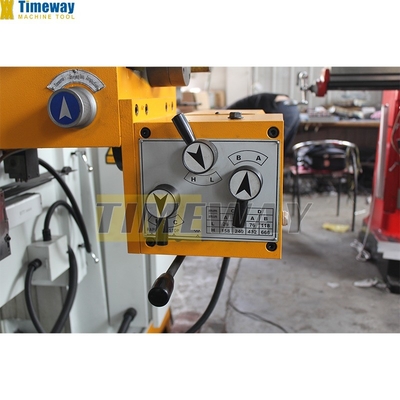 Table Size 254x1270 High Precision TM400 Turret Milling Machine H/V for Metalworking