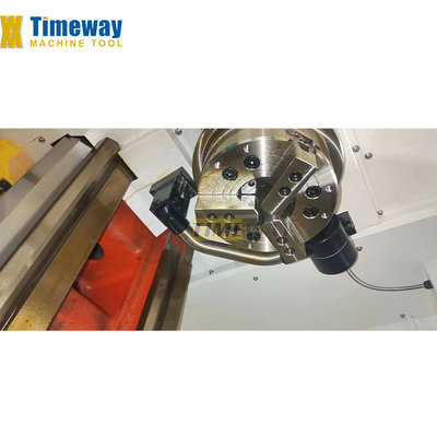 Mini CNC Lathe with Flat Bed Advanced Technology in Egypt 7.5/10 kW Spindle Motor Power