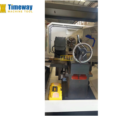 Mini CNC Lathe with Flat Bed Advanced Technology in Egypt 7.5/10 kW Spindle Motor Power