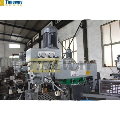 High Precision TM500 Turret Milling Machine H/V for Metalworking on Custom-made Table