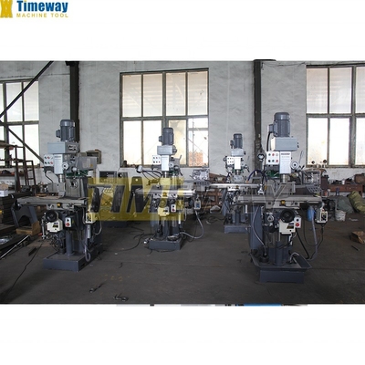 High Precision TM500 Turret Milling Machine H/V for Metalworking on Custom-made Table