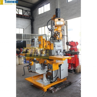 High Precision TM800 Turret Milling Machine H/V The Perfect Choice for Metal Machining