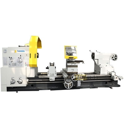 1100mm Bed Width Heavy Duty Manual Lathe Machine for Steel Sturdy Construction