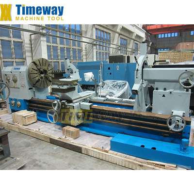 1100mm Bed Width Heavy Duty Manual Lathe Machine for Steel Sturdy Construction