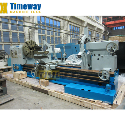 1100mm Bed Width Heavy Duty Manual Lathe Machine for Steel Sturdy Construction