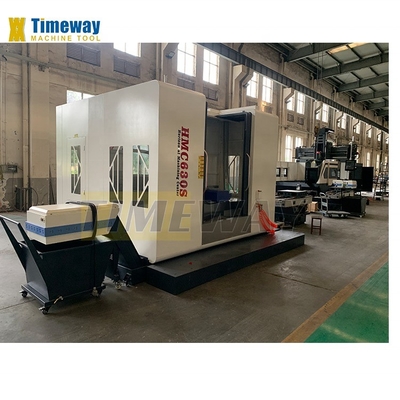 1 Worktable Horizontal Milling Machine with CNC Control and Table Travel Y 2500mm Made