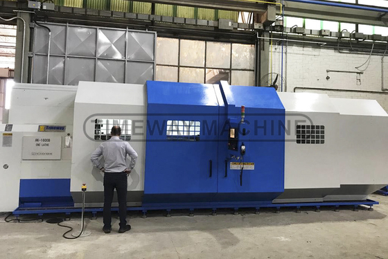 Metric 140 Spindle Taper Heavy Duty CNC Horizontal Lathe Machine AK-1250B torno equipo