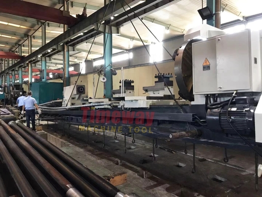 Metric 140 Taper Hole Manual Lathe for Steel Workpieces up to 12000mm by Timeway