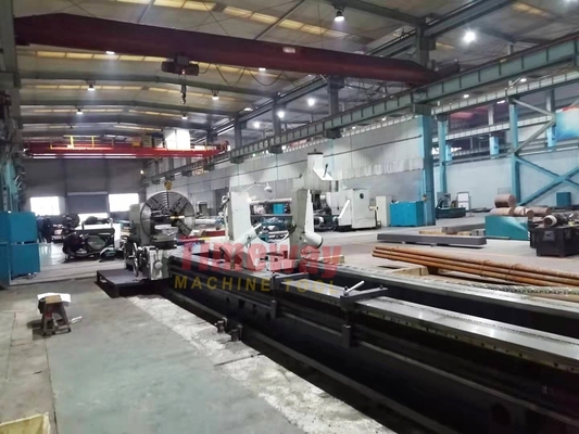 Metric 140 Taper Hole Manual Lathe for Steel Workpieces up to 12000mm by Timeway