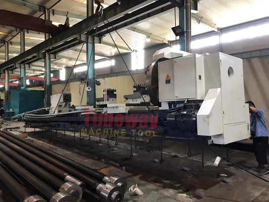 Metric 140 Taper Hole Manual Lathe for Steel Workpieces up to 12000mm by Timeway
